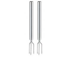 Küchenprofi Pellkartoffelgabeln-KP913002802 Forchette per Patate di Pellet, Acciaio Inox, Argento, Taglia Unica