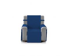 Eiffel Textile Marseille - Copri Divano 1 Posto 55 x 195 x 2 cm Blu