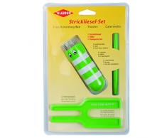 Kleiber - Set pompon fai da te per bambini, verde