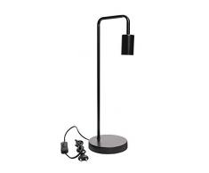 Airam Nita Desk Lampada da Tavolo, Nero