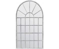 MirrorOutlet Grande Bianco Sporco Giardino Arco Rustico Parete Specchio 2Â FT7Â x 1Â FT8Â (79Â cm x 51Â cm)