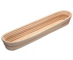 Kitchen Craft Home Made - Cestino a Baguette, in Rattan