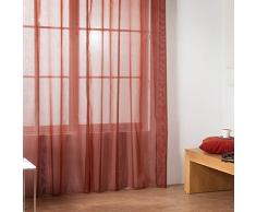 RIOMA Alejandra - Tenda con Occhielli, 140 x 270 cm 140 x 270 cm Rosso