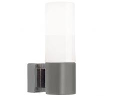 Nordlux 17131032 - Lampada da parete Tangens 40 W, IP44, acciaio spazzolato