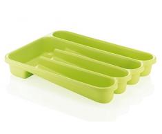 Guzzini Forme Casa 63751-84 Portaposate, Plastica, Verde, Diametro 13 cm