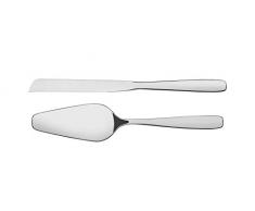 Tramontina Essentials 2 Pezzi. Set di Posate Coltello, Paletta per Torte, Acciaio Inox 430, AISI 420