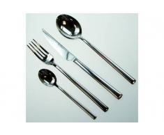Pinti Synthesis Set di 24 posate, acciaio inox