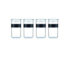 Bodum K11827-01SA Barattolo, Plastica, Nero, 0,25 L