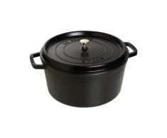 STAUB La Cocotte Casseruola, Ghisa, Nero, 34 cm