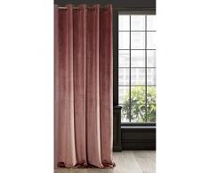 Eurofirany Tenda Velvet Rosa Scuro Velluto 1 Pezzo Morbidi 10 Occhielli Eleganti di Alta qualità , Glamour per Camera da Letto, Soggiorno, Salotto, Tessuto, 140 x 250 cm