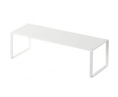 yamazaki Frame Ripiano per Scarpe, Acciaio, Bianco, Taglia Unica