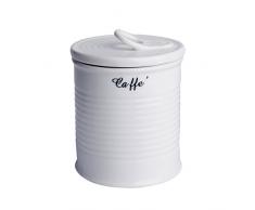 Excelsa Barattolo caffè, 0.5 Litri, Porcellana, Bianco