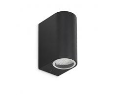 Prolight 558200030Â Up/Do W illuminazione applique led in metallo nero