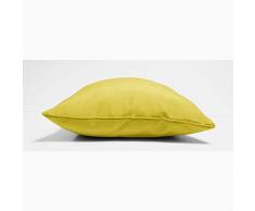 Douceur dIntérieur Essentiel - Cuscino con passamaneria, in poliestere, colore: Rosso, Poliestere, tiglio, 40 x 40 cm