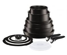 Tefal - Batteria di tegami per Piano di Cottura a induzione, Set da 13 unitÃ 