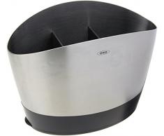 OXO Good Grips Portaposate da cucina in acciaio Inox - Spazzolato