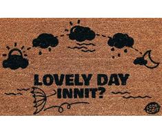 Coco&CoirÂ® | zerbino di Cocco | Non Scivolare | Coir Spessa | qualitÃ Premium | Gommato Ecologico | al Coperto | allaperto | Zerbino dingresso | 45 x 75 cm