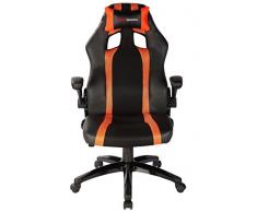 Mars Gaming Gaming Chair 2 Sedia Gaming Mgc2Bo Colorazione Deep Black And Orange