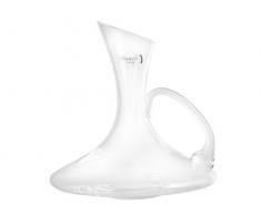 Pasabahce Decanter con Taglio Diagonale, Vetro, Trasparente, 1.2 Litri