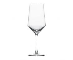 Schott Zwiesel Vetro Cristallo Tristan. Bicchieri da Collezione, Senza Stelo, Bicchieri da Vino Rosso Bordeaux, 524,5Â Grammi, Set da 6, Vetro, Bordeaux, Set da 6