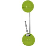 Spirella Bowl-shiny Freestyler, 70Â cm accessori per il bagno, polistirene/Stainless Steel, 20.5Â x 20.5Â x 70Â cm, Kiwi, 20.5 x 20.5 x 70 cm