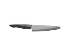 Kyocera ZK180BKBKEU Shin Black Coltello in Ceramica Nera, Professional Chef 18cm