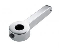 Alessi GIA18 Noè, Cavatappi Sommelier in Alluminio, Colore: Argento, Finitura Lucida