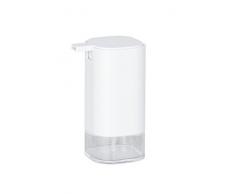 Wenko Dispenser Sapone in Oria Dispenser di Sapone Liquido, capacitÃ 0.36Â L, Acrilico, Bianco, 9.5Â x 7.5Â x 16Â cm