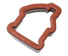 Wilton TAGLIAPASTA Grippy CASETTA Gingerbread TAGLIAPASTA Grippy CASETTA Gingerbread, Acciaio, Argento,