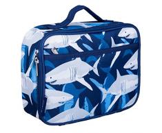 WILDKIN per Bambini Shark Lunch Box, Blu Navy
