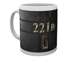 GB Eye Ltd, Sherlock, 221B, Tazza, Legno, Diversi, 15Â x 10Â x 9Â cm