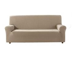 Zebra Textil Betina Copridivano Elasticizzato, Beige, 3 Posti