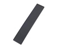Wenko 54700100 - Tappetino scolapiatti slim, in plastica, colore: Nero