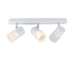 Interfan binario con faretti, Bianco