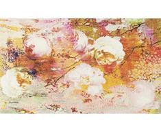 Wash&Dry Loving Rose Zerbino, Acrilico, Orange, 70 x 120 x 0.9 cm