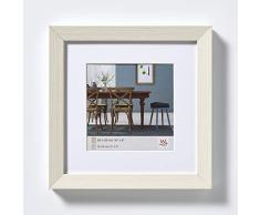 Walther Design Fiorito Cornice Portafoto, Bianco, 30x30 cm