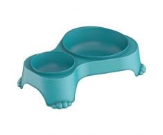 Sundis 9001Â Doppia Ciotola plastica Blu 32Â x 23Â x 7Â cm