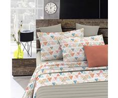 Italian Bed Linen Fantasy Completo Letto, Microfibra, Different, A Una Piazza e Mezza