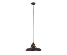SULION Factory lampada da sospensione E27, 40Â W, Marron, 40Â x 40Â x 23Â cm