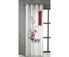 TSUKI Nozomi Tenda con Occhielli Metallici, 150 x 260 cm, Stile Zen Giapponese