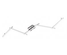 WOFI Lampada da soffitto Integriert, 10 W, Chrom
