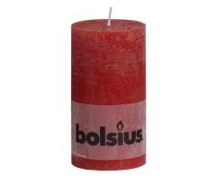 Rustic Candela CM pilastro, Cera di paraffina, 6.8x6.8x13 cm