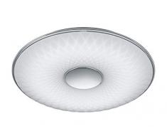 Trio Leuchten Lotus Lampada da soffitto 45 W, Bianco