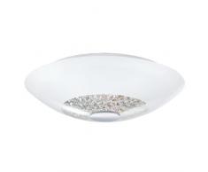 EGLO ELLERA illuminazione da soffitto Cromo, Specchio, Bianco E27 40 W
