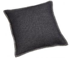 David Fussenegger 87689855 Sylt Uni - Federa con Cucitura Decorativa, 50 x 50 cm