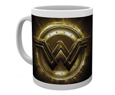 Wonder Woman Tazza Justice League Movie, Ceramica, Multicolore, Unica