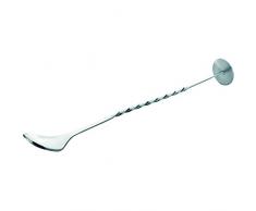 IBILI 733750Â Cucchiaio da Cocktail con pestello Acciaio Inossidabile Argento 25Â x 5Â x 5Â cm