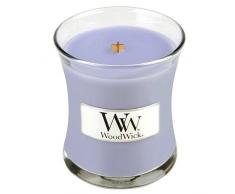 Woodwick 98492 Candela Mini Lavanda Spa, Cera, Violetto, 7x8 cm, 12 unitÃ