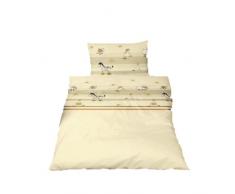 Bierbaum 1610 RenforcÃ© 2151 - Lenzuola per Bambini in Tessuto Naturale, 100x135 cm