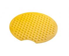 Ridder 682040-350 Tecno - Tappetino da doccia, Ã 55 cm, colore: Giallo